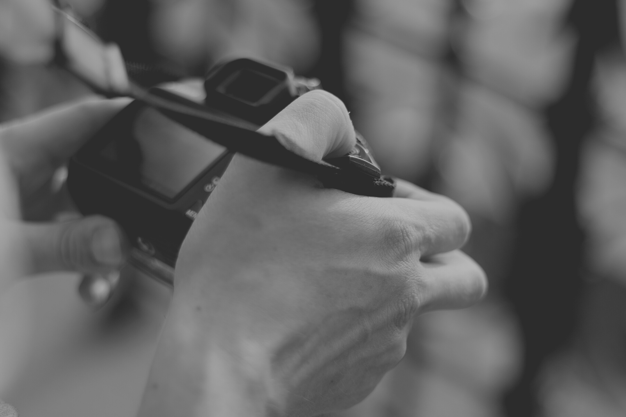 Person Holding Camera